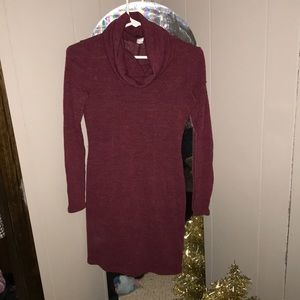 Burgundy Dress